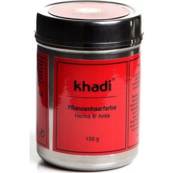 Khadi rostlinná barva na vlasy Henna & Amla 150 g