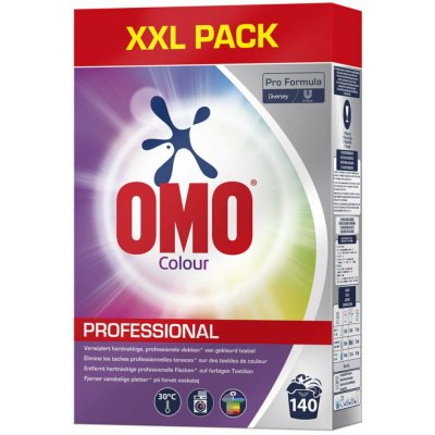 Omo Professional prací prášek Color 7 kg 140 PD – Zboží Mobilmania