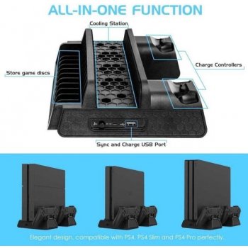 Dobe Multifunctional Cooling Stand PS4