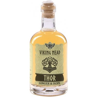 Vikingská Viking Mead Thór Ginger & hops Hřebečská medovina 0,10 l – Sleviste.cz