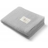 Dětská deka Marini B.O. Bambusová pletená deka šedá TAKE CARE