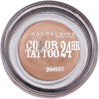 Maybelline Color Tattoo 24h oční stíny 35 On & On Bronze 4 g – Zboží Mobilmania