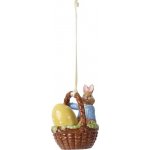 Villeroy & Boch Bunny Tales velikonoční závěsná dekorace, zajíček Max v košíčku – Zboží Dáma