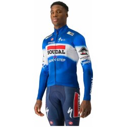 CASTELLI SOUDAL QUICK-STEP 2024 THERMAL - modrá/bílá/červená