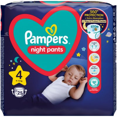 Pampers Night Pants 4 25 ks – Hledejceny.cz