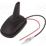 4CARMEDIA ANT.S01 Antenna: automotive; SHARK; AM,FM; DIN; matt black; 12VDC; RG174 – Hledejceny.cz
