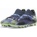 Puma FUTURE 7 Pro FG/AG šedá/světle zelená/modrá – Zboží Dáma