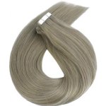 Vlasové PU pásky tape in na prodlužování vlasů 60cm šedá – Zboží Mobilmania