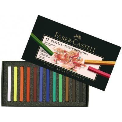 Faber-Castell Suché pastely Polychromos 12ks – Zboží Mobilmania