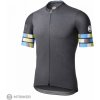 Cyklistický dres Dotout Square Jersey - melange dark grey