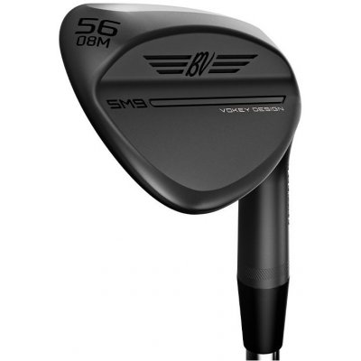 Titleist SM9 Jet Black K Grind pánská wedge pravé 58°14° ocel – Hledejceny.cz