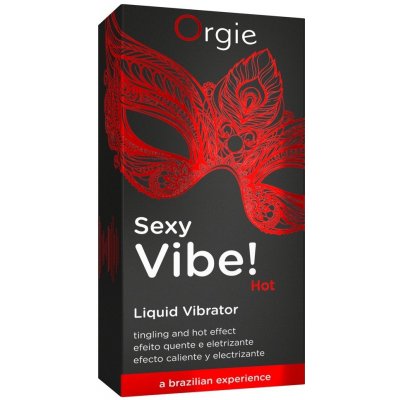 Orgie Sexy Vibe! tekutý vibrátor High Voltage 15 ml – Hledejceny.cz
