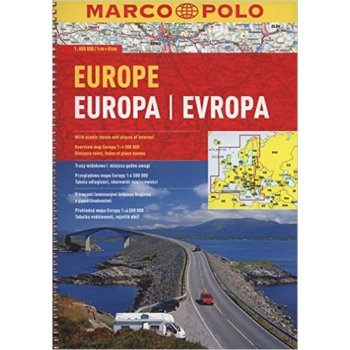 Evropa-Europa atlas-spirála MD 1:800T