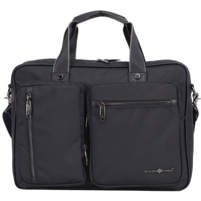 Snowball pánská taška na notebook 15" černá 22111 – Zboží Živě