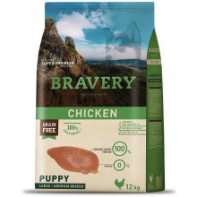 Bravery Puppy large & medium Chicken 12 kg
