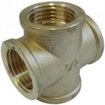 MT Business Key - Barcelona Mosazný kříž s vnitřními závity 1/2" – Sleviste.cz