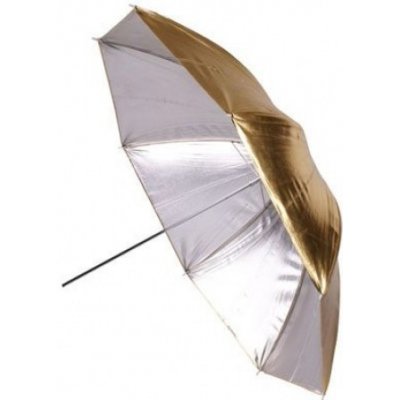 HELIOS dáždnik strieborný/zlatý prezliekateľný 100 cm – Zboží Mobilmania