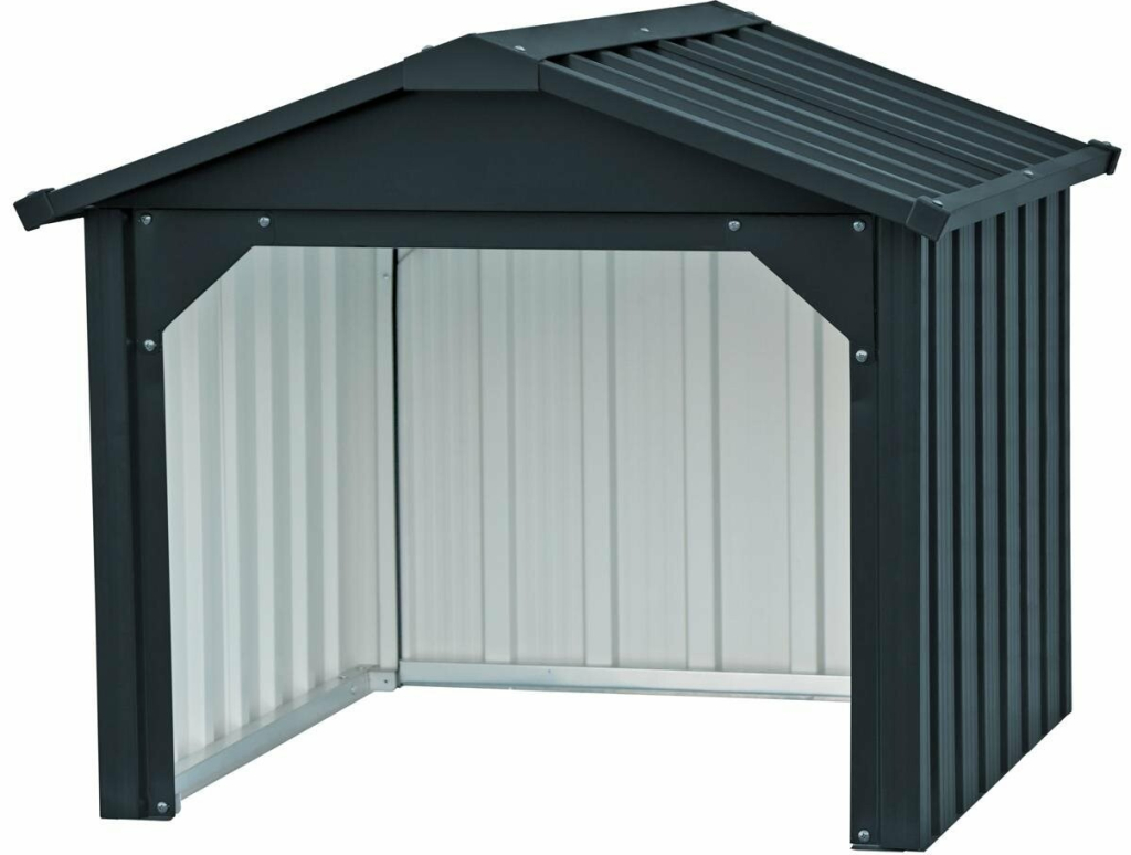 DURAMAX Garáž - domek pro robotické sekačky, 63 x 63 cm, antracit, DURAMAX 98171