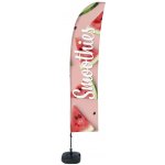 Jansen Display Beach Flag Budget Wind Complete Set Smoothies Watermelon Spanish, 90 x 1400 mm – Zboží Dáma