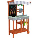 KIK Dětská dřevěná zahradní bahenní kuchyňka letní Lulilo Sableto příslušenství 110,5cm KX3221 – Zboží Mobilmania