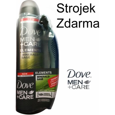 Dove Men+Care Elements Minerals & Sandalwood deospray 150 ml – Zbozi.Blesk.cz