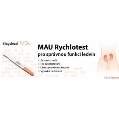 Singclean Mau test pro správnou funkci ledvin 1 ks – Zboží Mobilmania