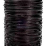 Pro Háčkování Bavlněná voskovaná šňůrka černá 5 m – Zboží Dáma