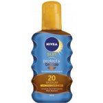 Nivea Sun Protect & Bronze intenzivní spray na opalování SPF20 200 ml – Zboží Mobilmania