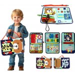 2Kids Toys Senzorická busy kniha Medvídek – Zboží Dáma