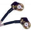 síťový kabel W-star Pigtail RSMA/M 90° RSMA/M 90° cca 23 cm WSRSMAM90