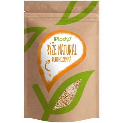 iPlody Rýže natural dlouhozrnná 1 kg – Zbozi.Blesk.cz