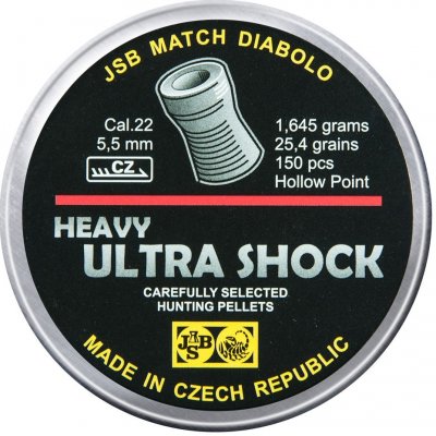 Diabolky JSB Heavy Ultra Shock 5,5 mm 150 ks – Zboží Dáma Diabolky JSB Heavy Ultra Shock 5,5 mm 150 ks – Zboží Dáma
