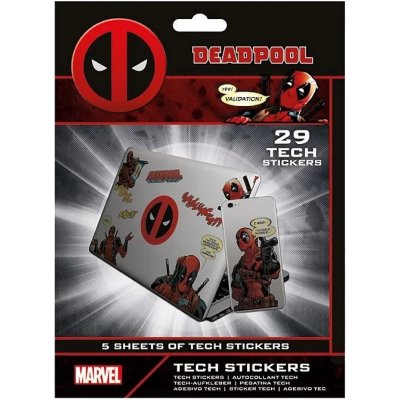 Pyramid International Sada vinylových samolepek Deadpool Merc With A Mouth – Hledejceny.cz