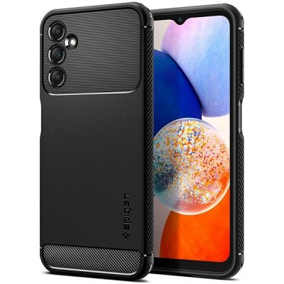 Pouzdro Spigen Rugged Armor Samsung Galaxy A14 5G černé – Zboží Mobilmania