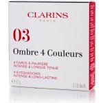 Clarins Ombre 4 Couleurs vysoce pigmentované oční stíny 03 Flame Gradation 4,2 g – Sleviste.cz
