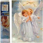 Norimpex Diamantové malování Andělé na nebi 30 x 40 cm – Hledejceny.cz