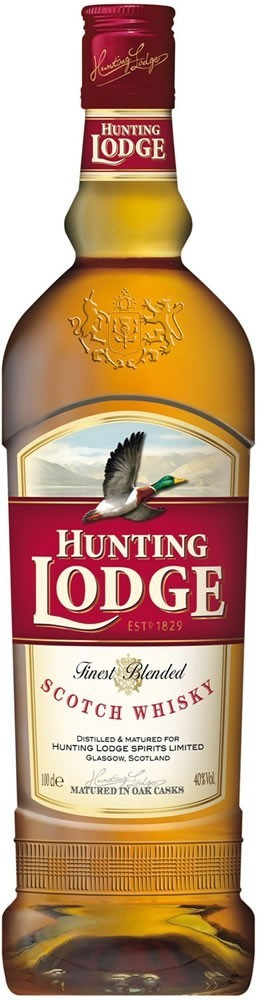 Hunting Lodge 40% 1 l (holá láhev)
