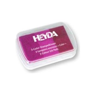 Razítkovací polštářek Heyda tóny růžové na svatební tvoření – Sleviste.cz