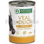 Nature's Protection Adult Small Breeds Veal Duck 400 g – Hledejceny.cz