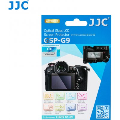 JJC ochrana LCD GSP-G9 ochranné sklo na LCD pro PANANASONIC LUMIX DC-S5, DC-G9, DC-G100/ G110，S9 – Hledejceny.cz