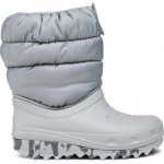 Crocs Classic Neo Puff Boot K Lgr Dětské sněhule béžová – Sleviste.cz