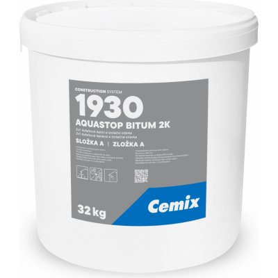 Cemix AQUASTOP BITUM 2K 1930 32kg – Sleviste.cz