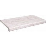 Deokork Vnitřní dřevotřískový parapet nos 40 mm 50x500 mm Šedý mramor