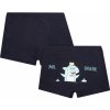 Dětské spodní prádlo Aura.Via chlapecké boxerky GRF9952 tmavě modrá