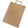 Nákupní taška a košík Papírová taška 42x32x16cm hnědá