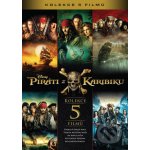 Piráti z Karibiku 1-5 kolekce DVD – Zboží Dáma