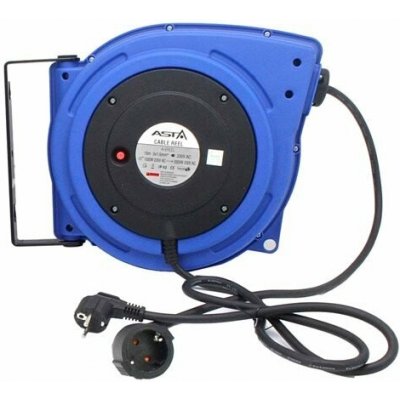 Naviják elektrického kabelu 230V 15m profi Asta A-EREEL 04089 A-EREEL – Zboží Mobilmania