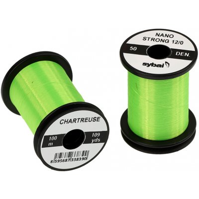 Sybai Nit Nano Strong Thread 50 Den 12/0 Chartreuse – Hledejceny.cz