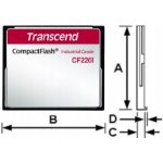 Transcend Industrial CompactFlash CF220I 512MB TS512MCF220I – Zboží Mobilmania