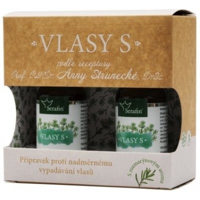 Serafin Vlasy S proti vypadávaniu vlasov 2 x 50 ml